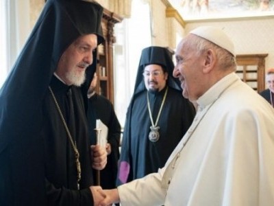 Папа закликав православних братів "остаточного подолати шкідливе суперництво"