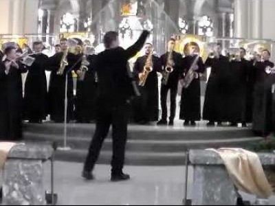 Різдвяний концерт духового оркестру Львівської духовної семінарії Святого Духа