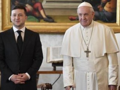 Папа Франциск прийняв Президента України Володимира Зеленського