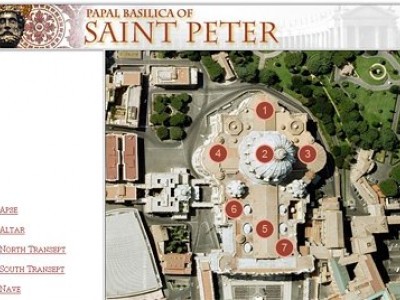 Віртуальні екскурсії по визначних місцях Ватикану
