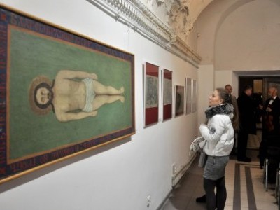 У львівському Музеї історії релігії відкрили виставку антимінсів і плащаниць