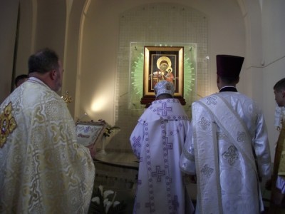 Освячення каплиці ікони Львівської Богородиці