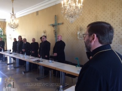 Владики Постійного Синоду УГКЦ зустрілися з духовенством і монашеством Екзархату для українців Німеччини та країн Скандинавії