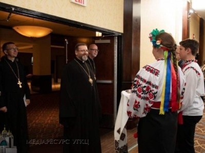 «Ми покликані тепер показати світло надії українському народу», — Блаженніший Святослав у Стемфорді (США)