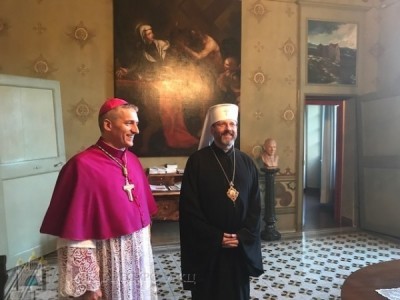 Глава УГКЦ розпочав свій візит до згромадження оріоністів в Італії