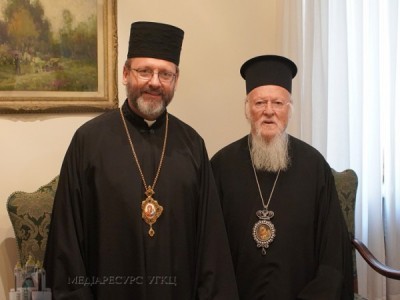 У Ватикані відбулася зустріч Блаженнішого Святослава з Святішим Патріархом Варфоломієм