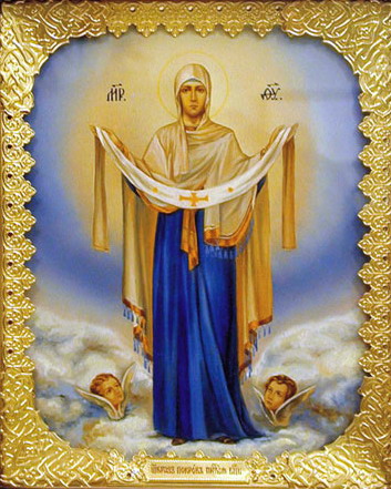 Ікона Покрову Пресвятої Богородиці
