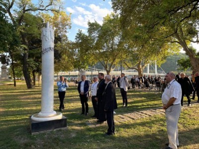 В Будапешті Блаженніший Святослав молився за жертв Голодомору біля пам’ятника Жертвам Голодомору