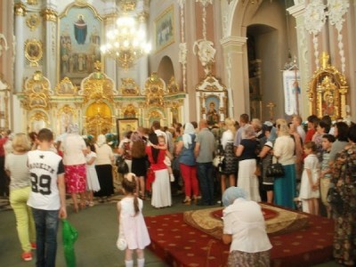 Шостий день перебування ікони Матері Божої Неустанної Помочі у Львові.
